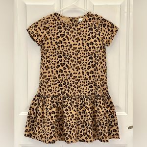 Girls Leopard Print Dress